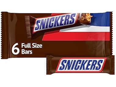 $3.99, Was $7.88, 49% Off! Snickers Full Size Choc Bars 11.16oz 6ct dealfomo