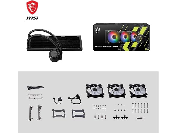 MSI MAG CORELIQUID E360 AIO CPU Liquid
