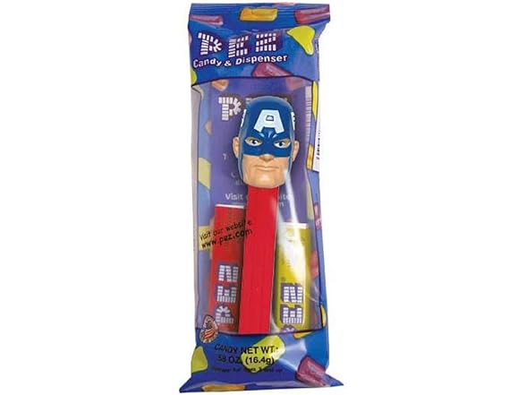 PEZ PEZ Candy Dispenser, Marvel Superheroes (1 Random D