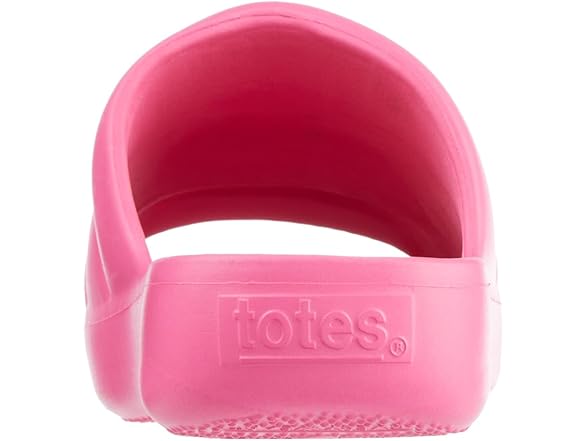 totes Women's Everywear Puffy Slide Sandal, Azalea, 10