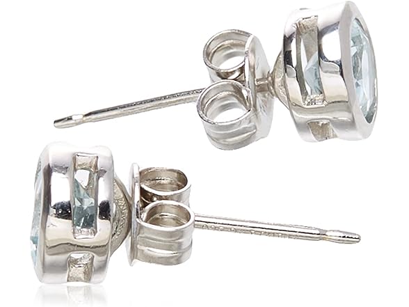 Amazon Essentials 5mm Sterling Silver Earrings