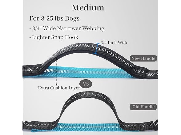 iYoShop Hands Free Dog Leash with Zipper Pouch