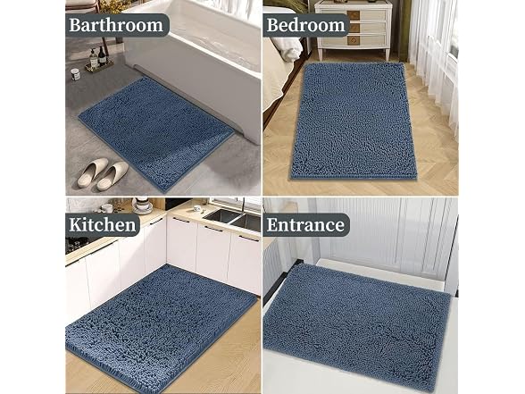 Bath Rugs 32x20, Extra Soft Absorbent