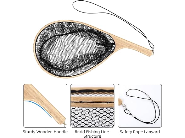  GarveeLife Trout Fishing Net