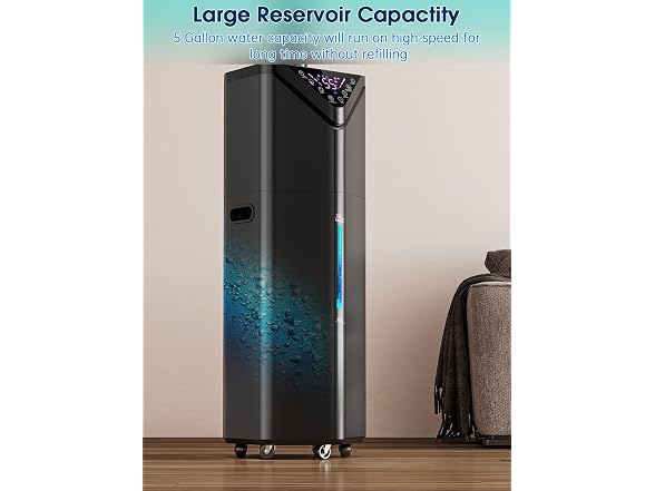 Hiswelle 5Gal 19L Large Room Humidifier