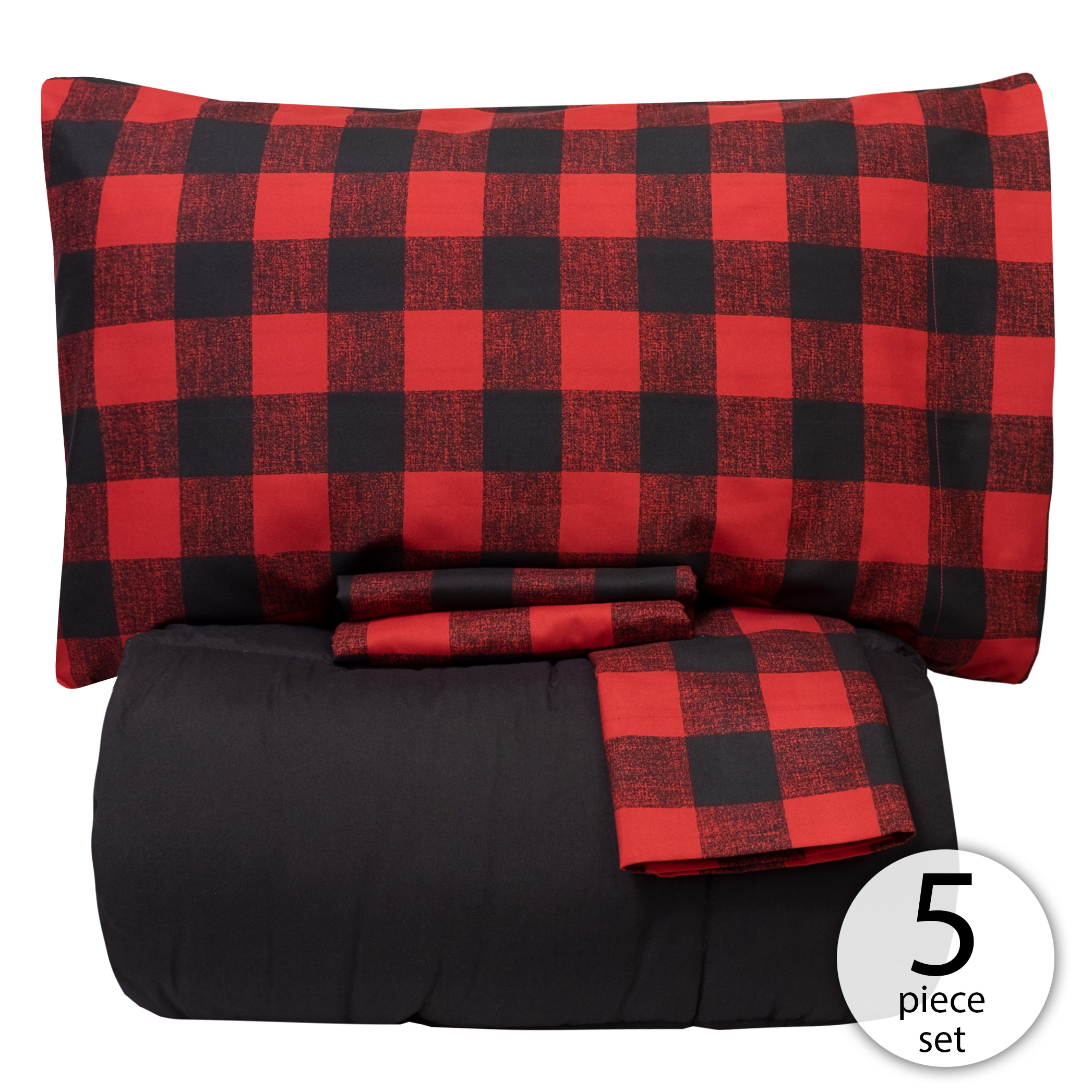 Buffalo Printed Sheet Set & Comforter - Gallery 5