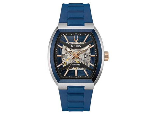 Bulova Maquina Automatic Blue Dial Men's Watch