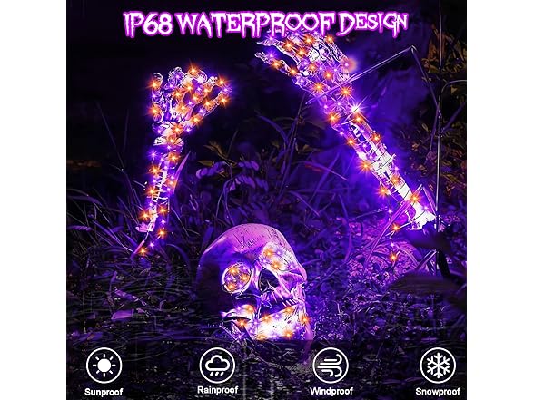 Danhh Halloween Solar Fairy Lights