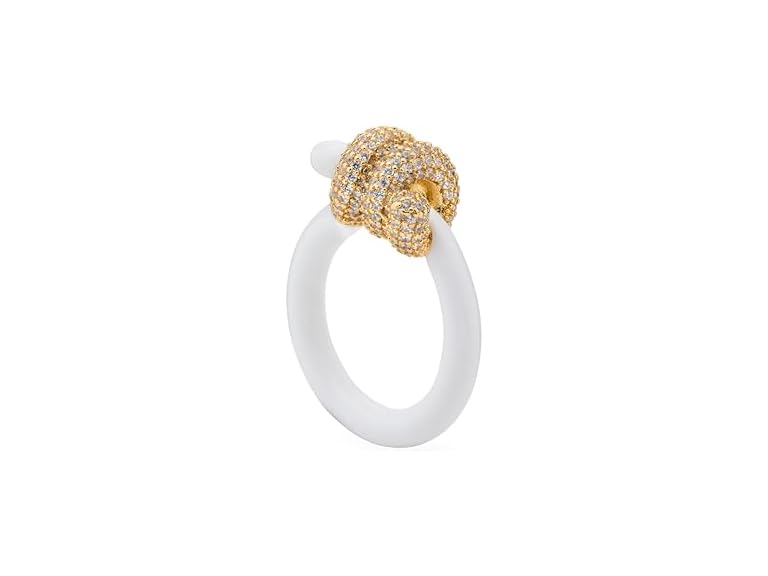Kate Spade NY Ropes Pave Ring, Size 9