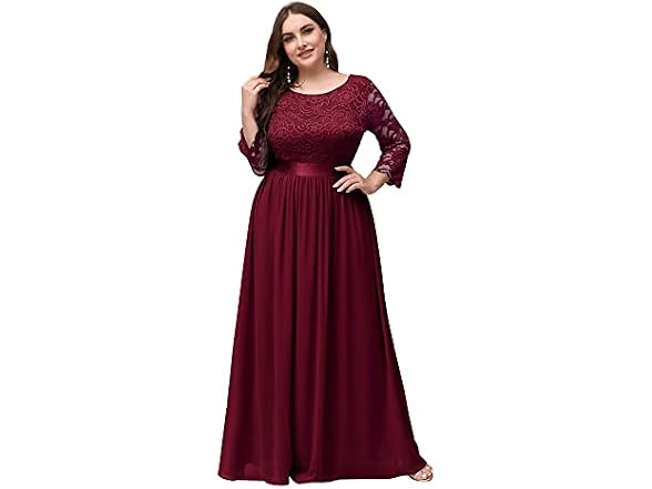 Ever-Pretty Women (18) Formal A-Line Long Dress
