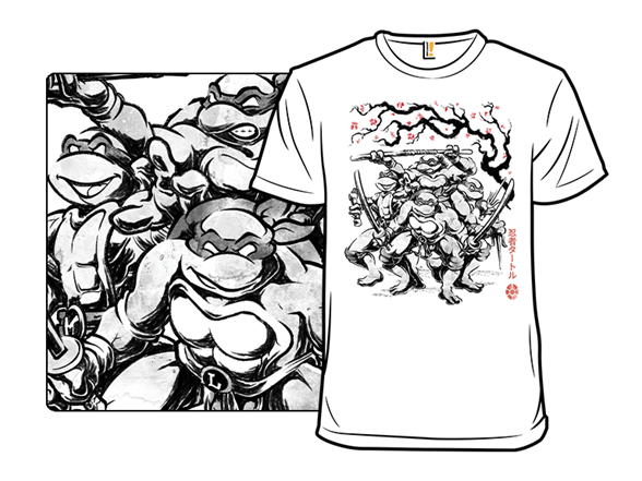 Classic Ninja Squad Sumi-E