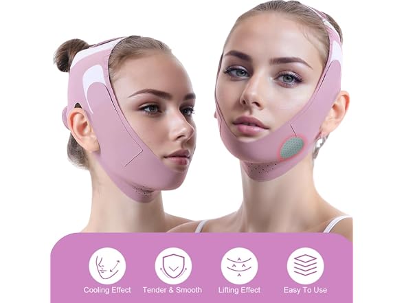 ROWMATE Graphene V Line Mask Chin Up Mask V Shaped