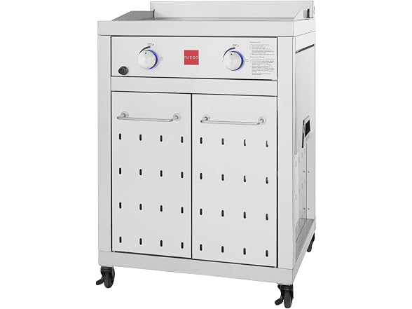 Fuego F27S-Griddle-NG 304SS Griddle Free Standing Gas Grill
