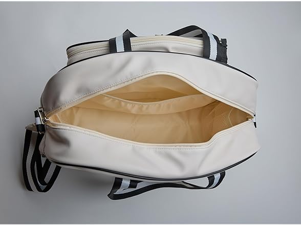 Luxury White Pickleball Tote Bag