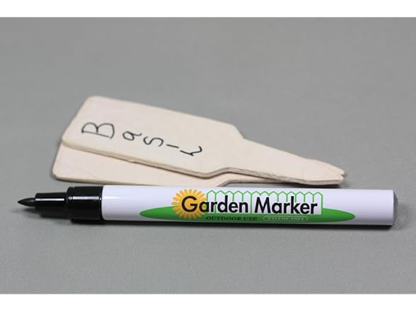 Garden Marker Outdoor Wooden Plant Label