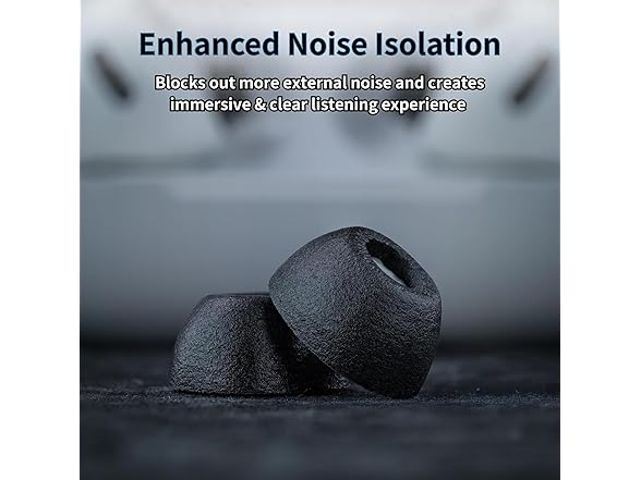 Comply TrueGrip MAX | Premium Memory Foam Replacement Earbud Tips