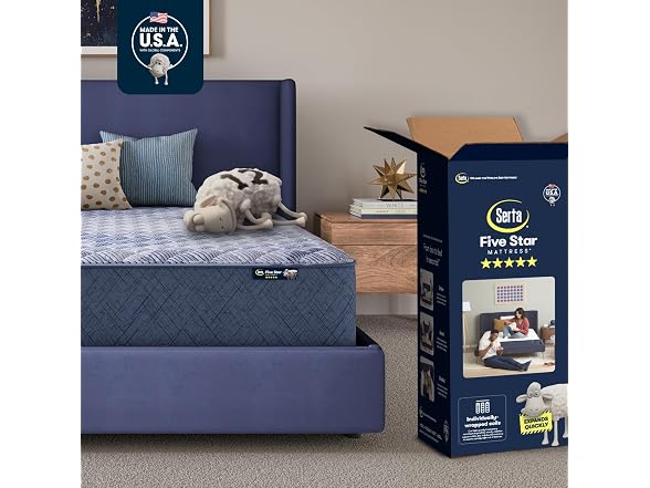 Serta Five Star Tranquility 14" Firm Mattress