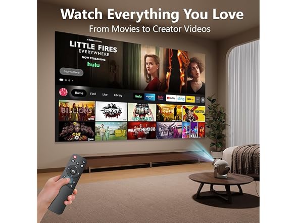 Trunera Smart Mini Projector