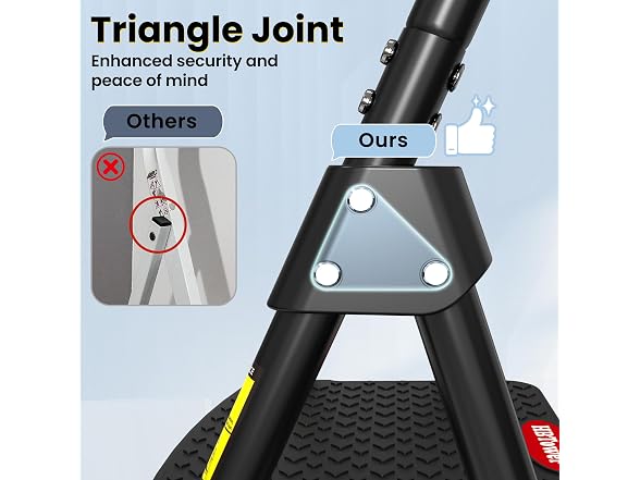HBTower 5 Step Ladder Anti-Slip Pedal