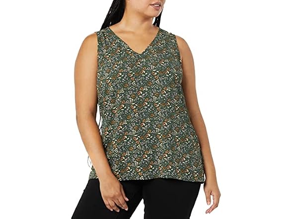 Amazon Essentials Women Regular-Fit V Neck Top