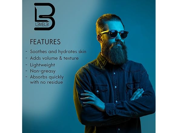 3PK Level 3 Leave-In Beard Conditioning Foam, 5 oz