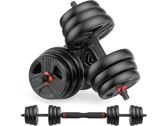 UKEEP Adjustable Dumbbells Set, 80lbs