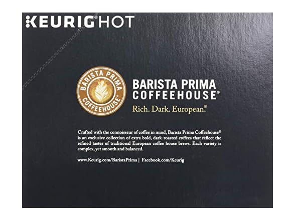 96CT Barista Prima Coffeehouse Coffee, Keurig K-Cups
