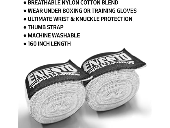 ENESTO Boxing Hand Wraps for Men Women