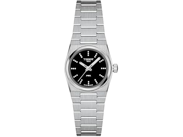 Tissot Women's PRX Quartz Diamond Black Dial Watch