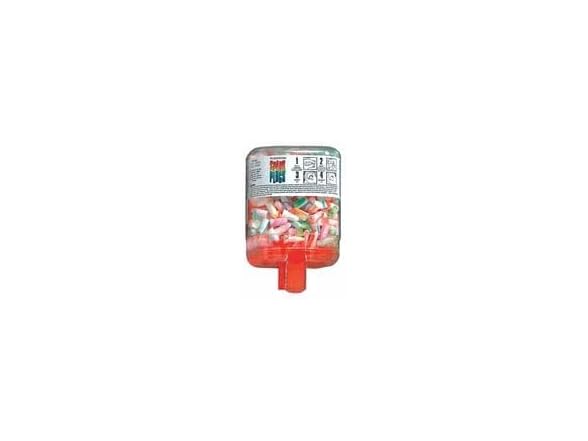 Tapered Foam Dispenser With Earplugs