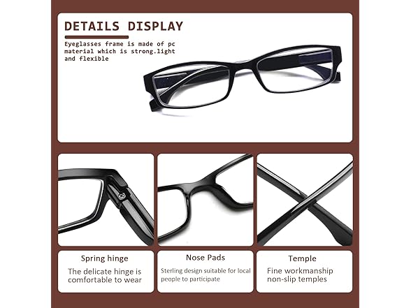 12 Pack Light Blocking Reading Glasses