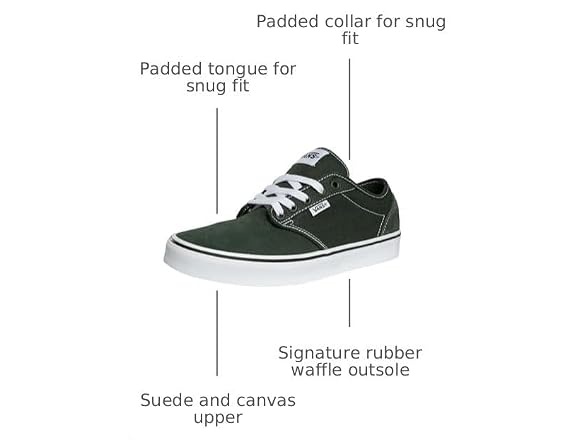 Vans Men's Atwood Canvas Trainers Sneaker