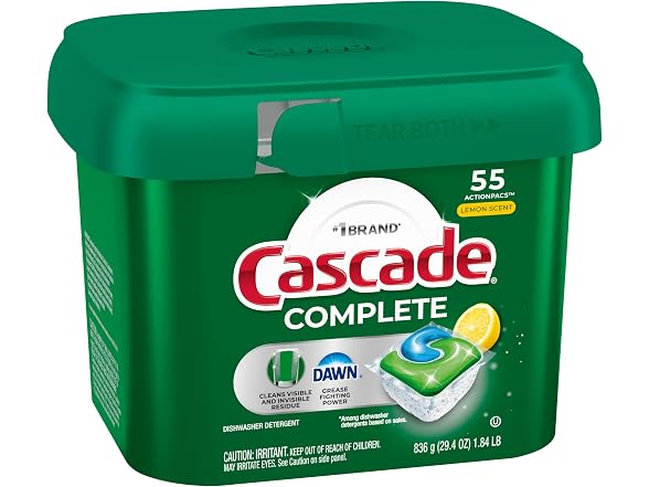 Cascade Complete Dishwasher Pods