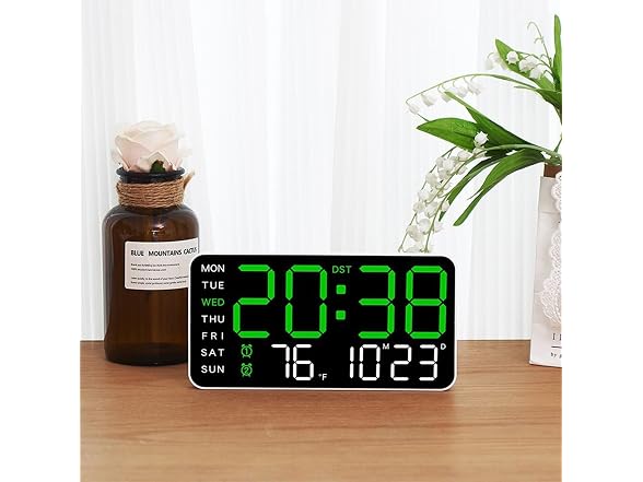 Sohodoo Led Digital Wall Clock