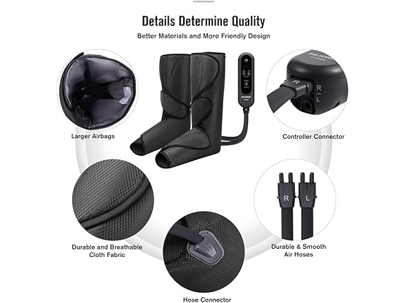 Leg Massager for Circulation/ Relaxation