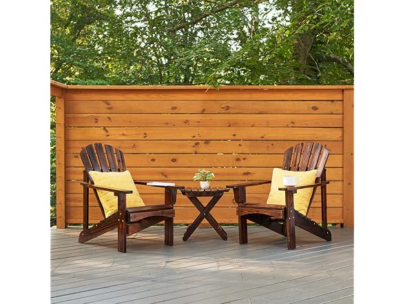 Shine Company Rockport Wooden Adirondack Chair