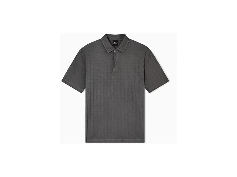 Armani Exchange Mens Cotton Jacquard RegularFit Polo (XS)