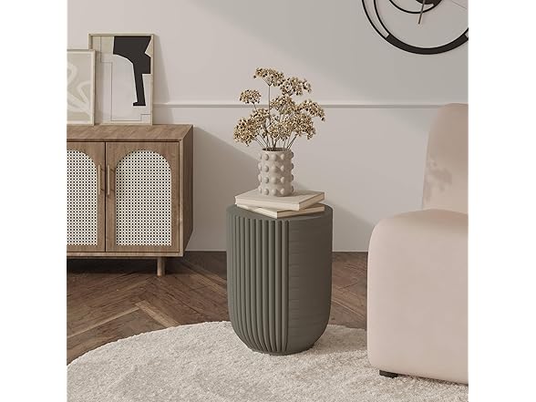 LeisureMod Modern Trove Side Table