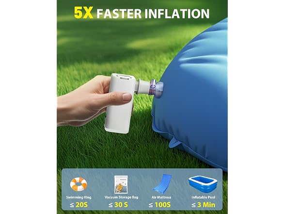 Portable Air Pump for Inflatables