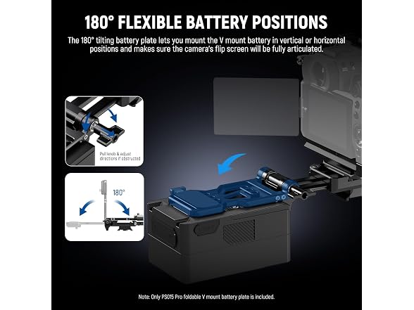 NEEWER V Mount Battery Plate w/ Quick Release