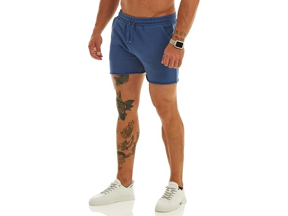 Ouber Men (S) Workout Squatting Slim Gym Shorts