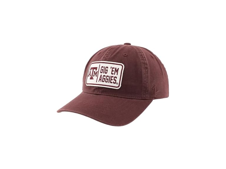 ZHATS Men's Standard NCAA Officially Licensed Hat Scholarship Patch  Defer, ,Texas A&M Aggies