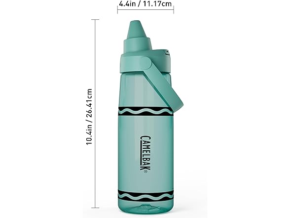 CamelBak Crayola Chug Bottle, 25oz, Aquamarine