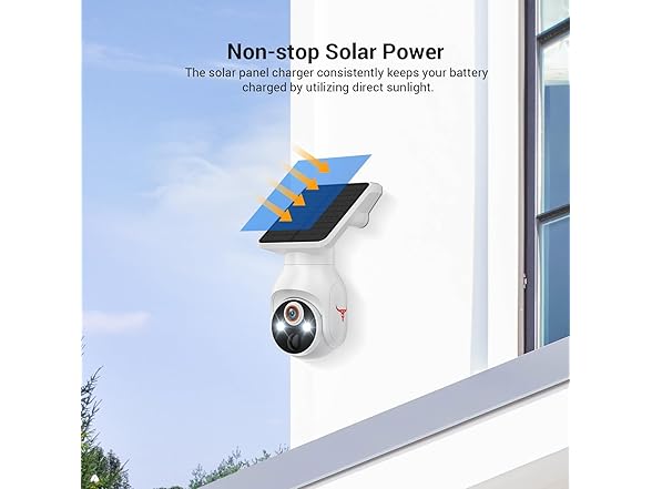 GlowPop Smart AI Motion Detection Security Camera