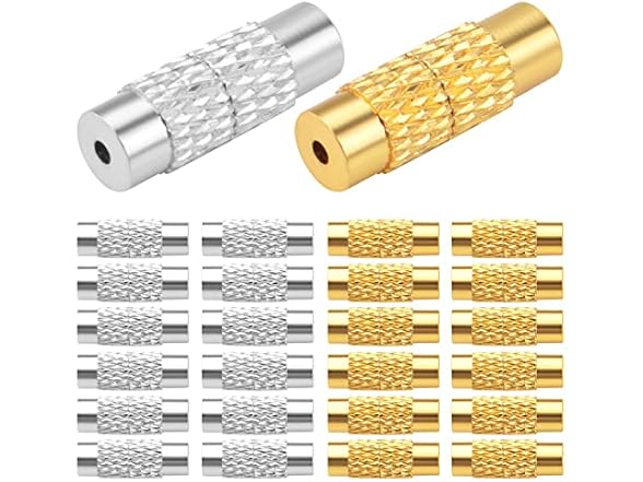 BronaGrand 50pcs Screw Twist Clasps