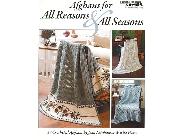 Leisure Arts Afghans for All Reasons All Book