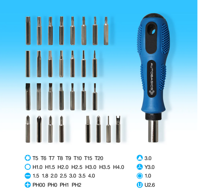 Aduro S-AB30S-06 30 in 1 Universal Screwdriver set - Gallery 4