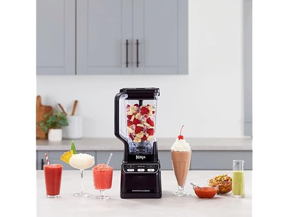 Ninja Smoothie iQ Blender, 1400 Watt Max, 70 oz Jug, Auto-iQ (Open Box)