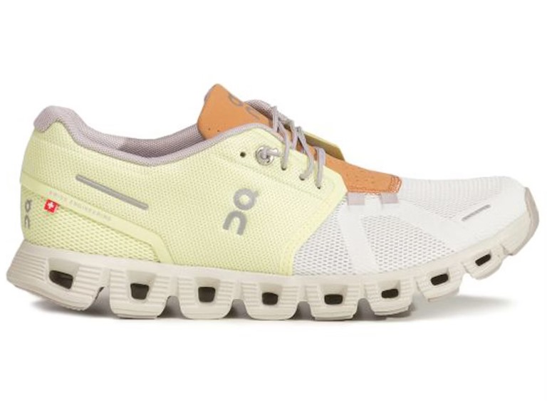 On Running Cloud 5 Women's Shoes Hay/Ice Size 10