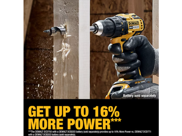 DEWALT DCK330P2 20V MAX Brushless 3-Tool Combo Kit